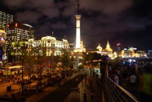 The Bund at night