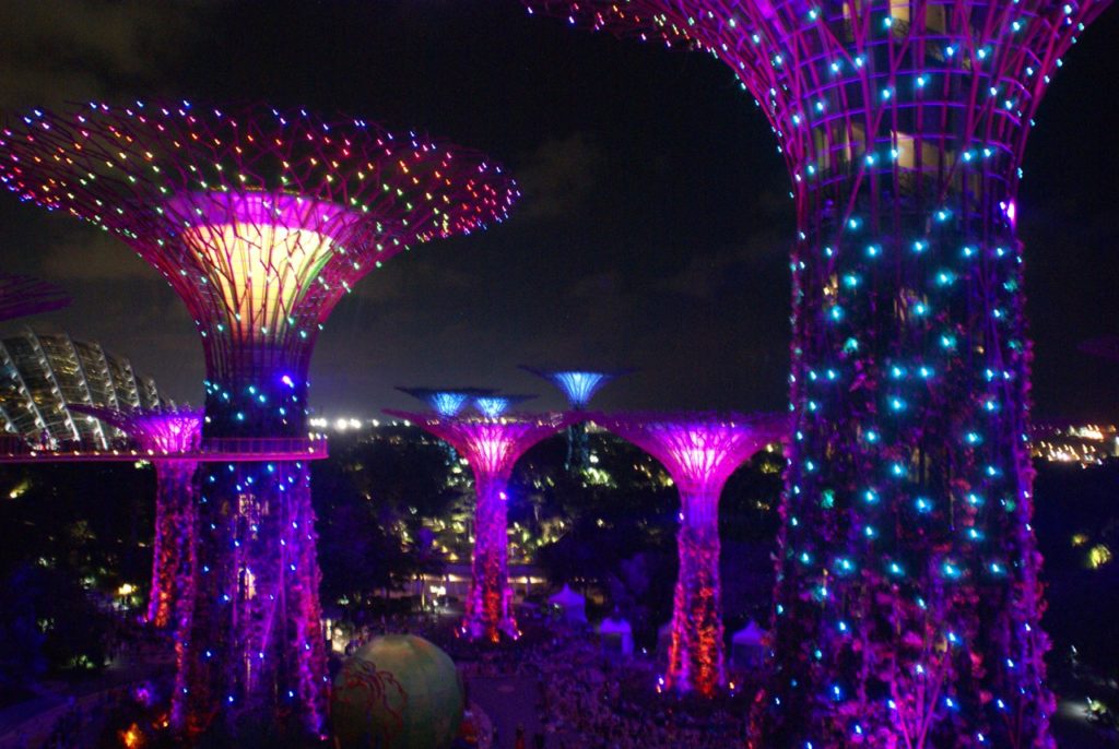 GARDENS BY THE BAY LIGHT SHOW