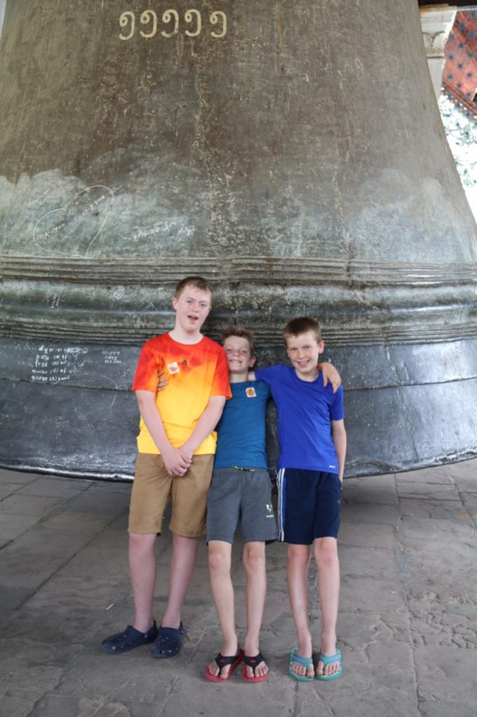 The world's largest hanging bell 90 tonnes