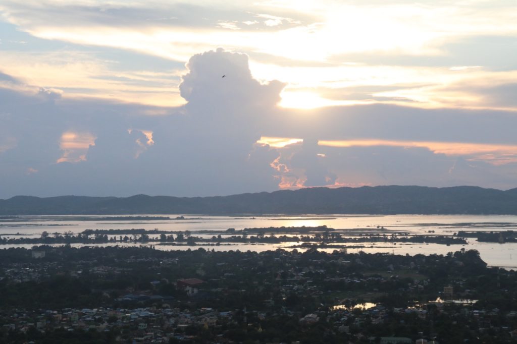 SUNSET FROM MANDALAY HILL
