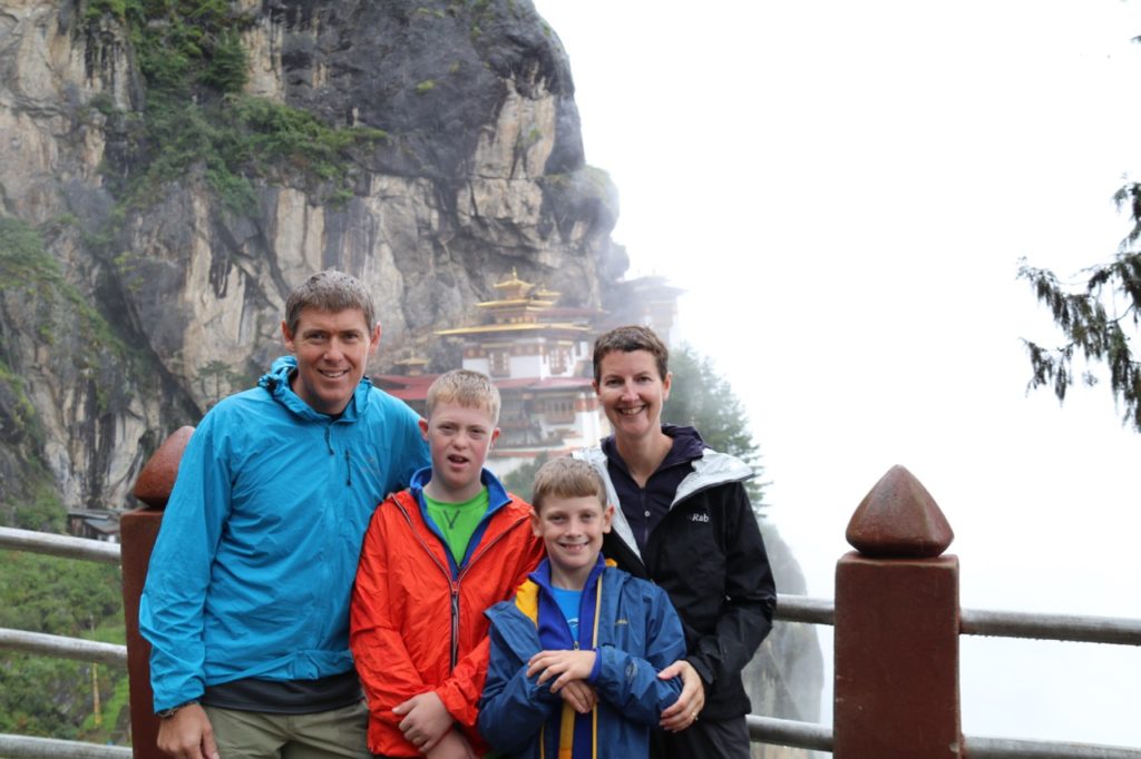 Hiking to Tiger's Nest Monastery with kids