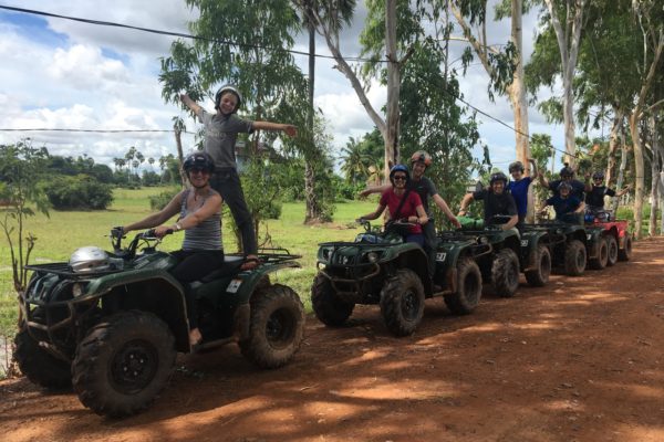 Quad biking in Siem Reap, Cambodia