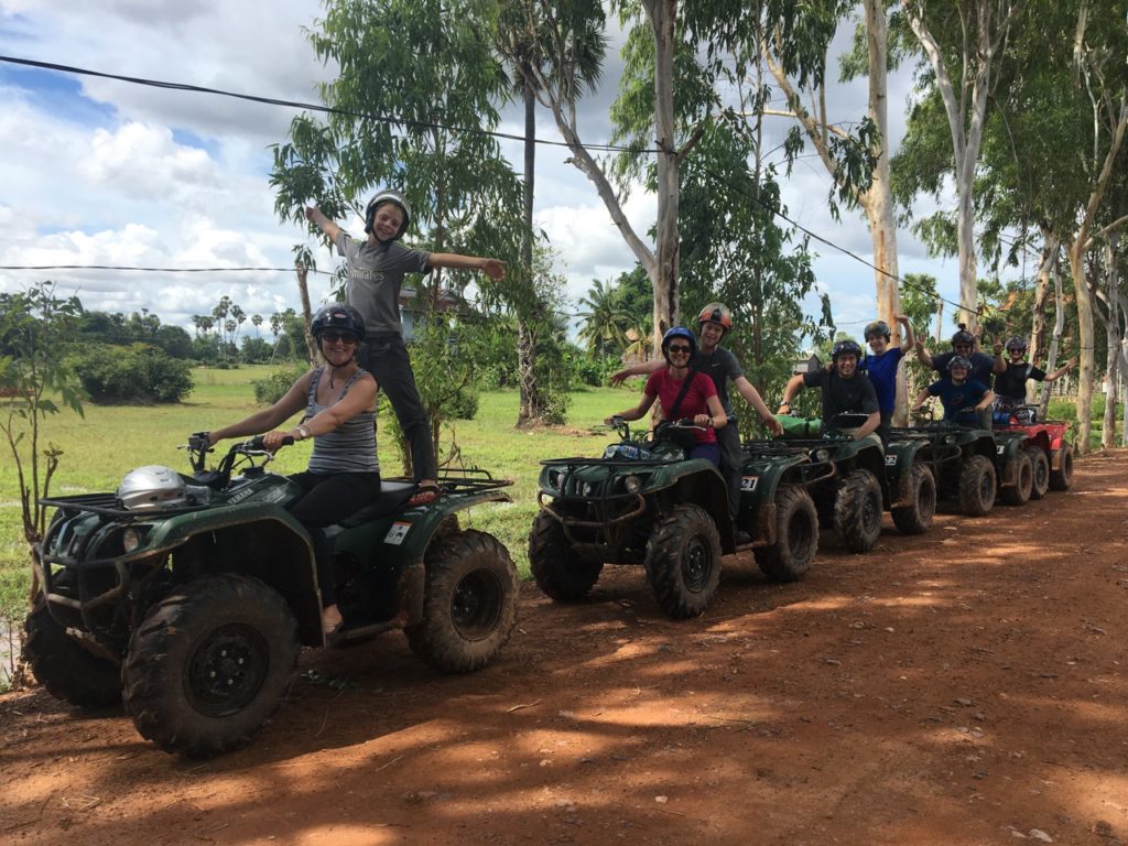 Quad biking in Siem Reap, Cambodia