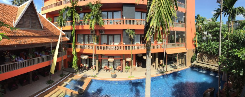 Golden Temple Hotel in Siem Reap, Cambodia