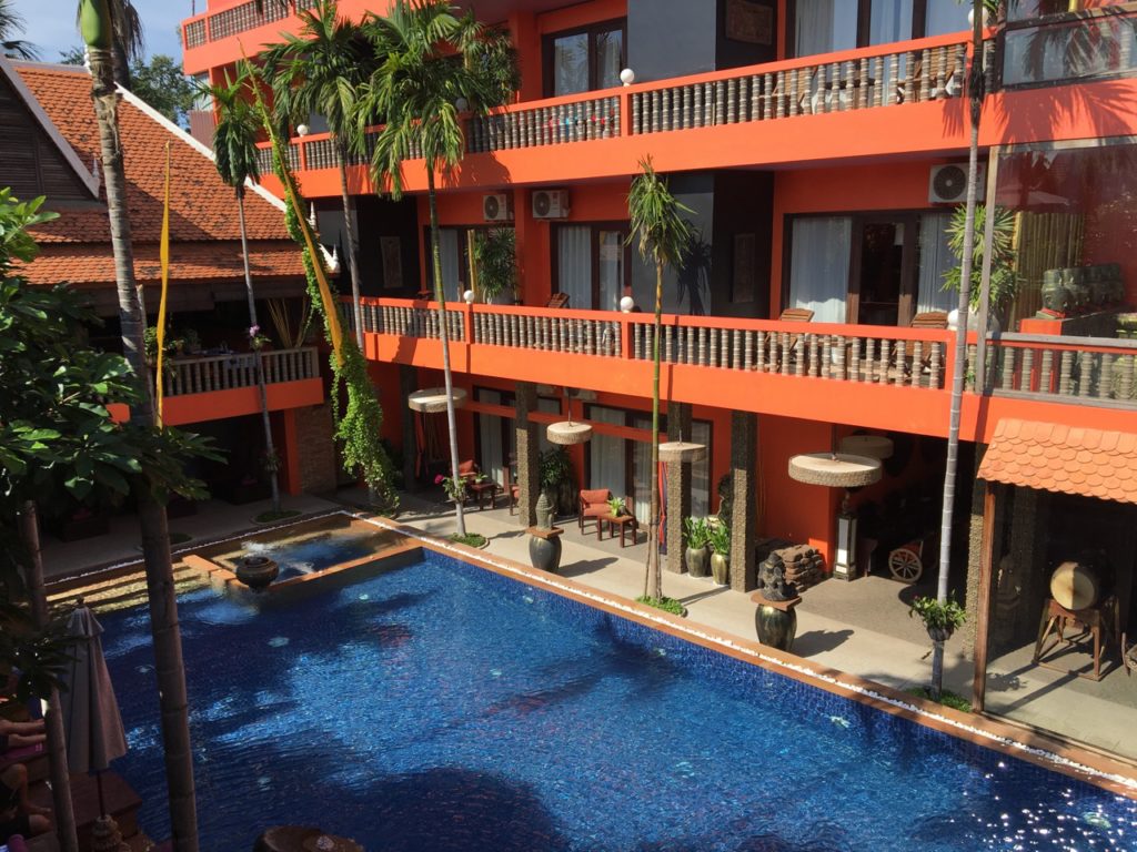 The Golden temple Hotel in Siem Reap