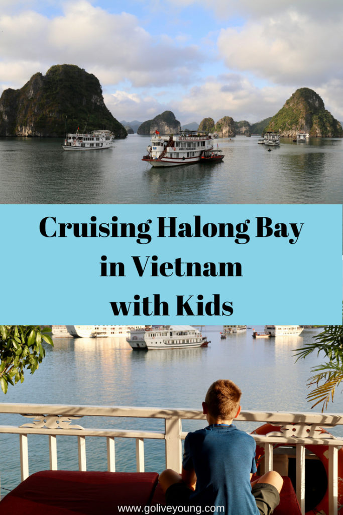 Cruising Halong Bay in Vietnam with Kids