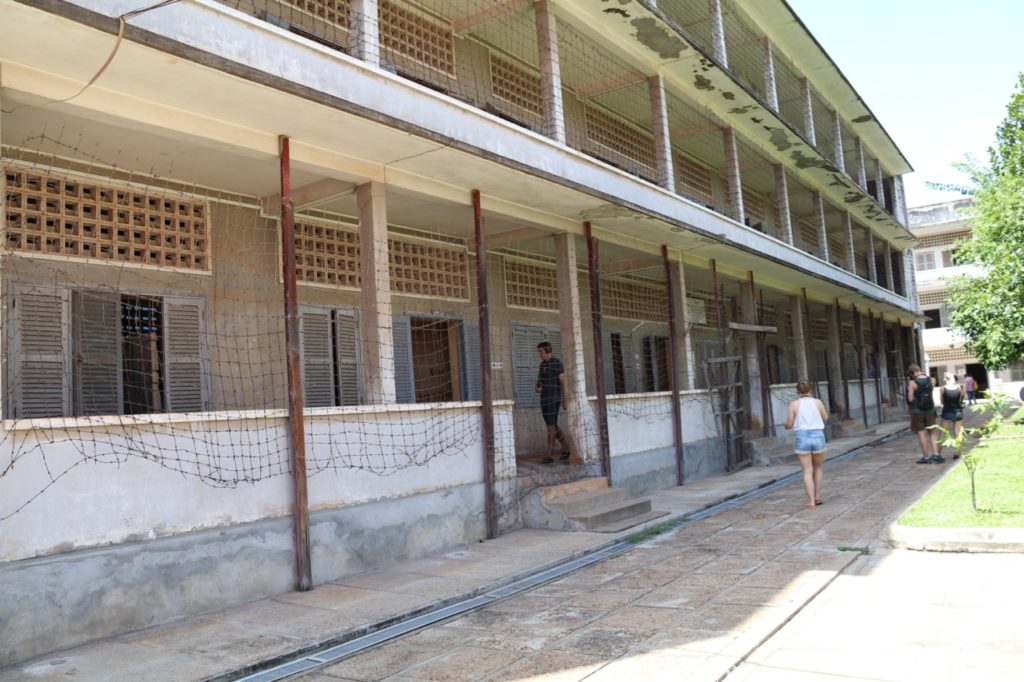 Tuol Sleng Museum, S-21, in Phnom Penh, Cambodia