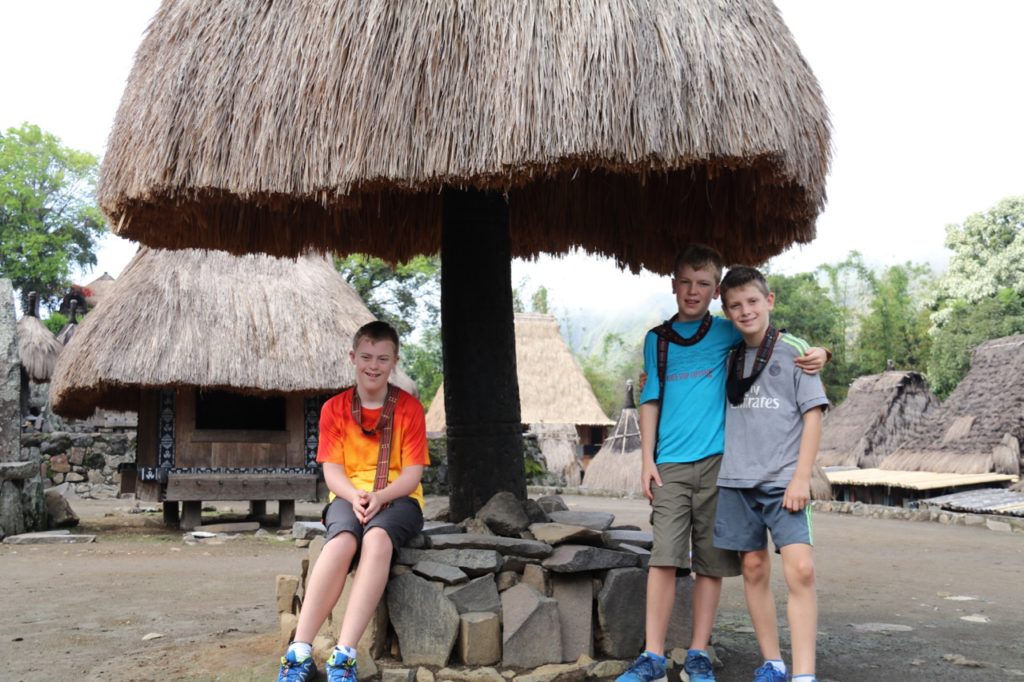 Ngadhu and Bhaga at Bena Village in Flores