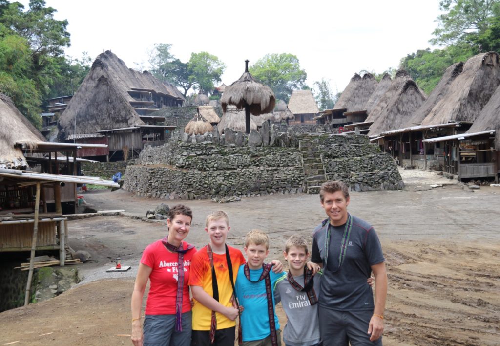 Bena village in Flores, a traditional Ngada village