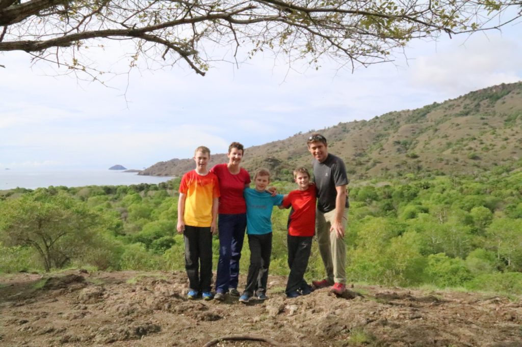 Hilltop views from Komodo Island