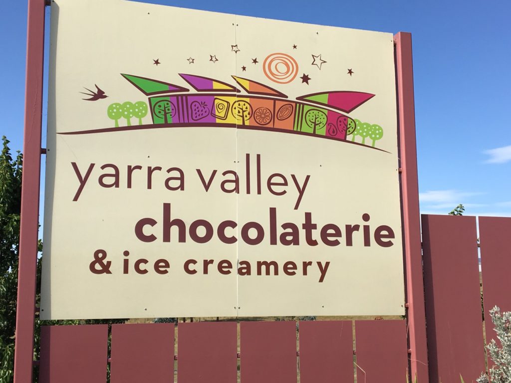 Yarra Vallet chocolaterie and ice creamery
