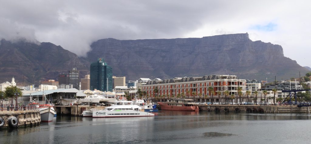 The Victoria and Albert Waterfront in Cape Town