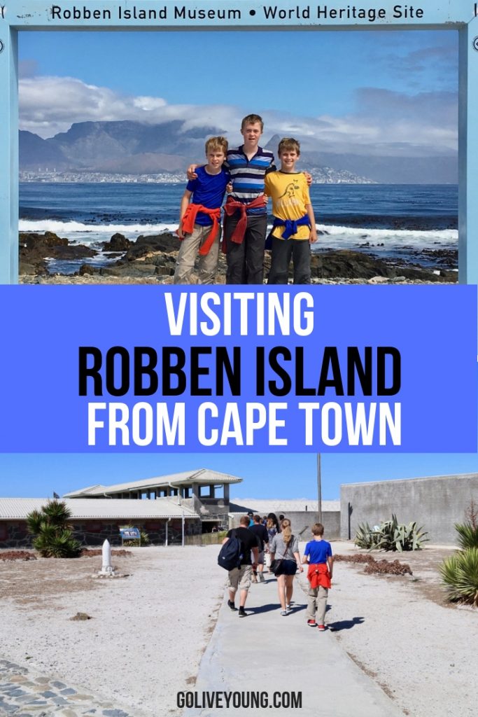 Visiting Robben Island from Cape Town in South Africa