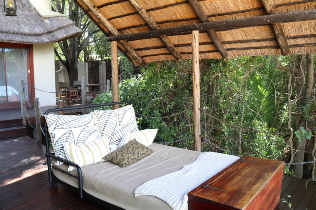 Day bed at Jock Safari Lodge in Kruger