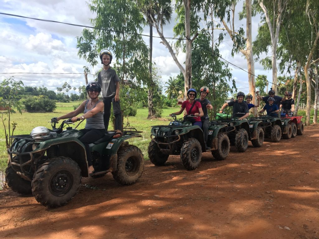 Quad biking in Siem Reap, Cambodia