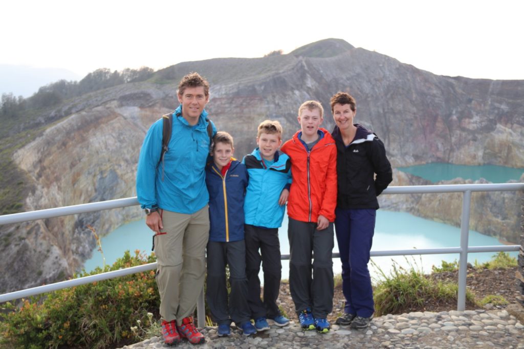 The Crater Lakes of Kelimutu on Flores,Indonesia