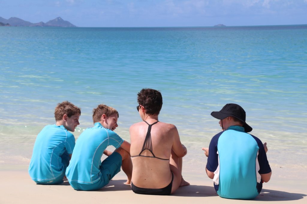 Whitehaven Beach in the Whitsunday Islands, Australia