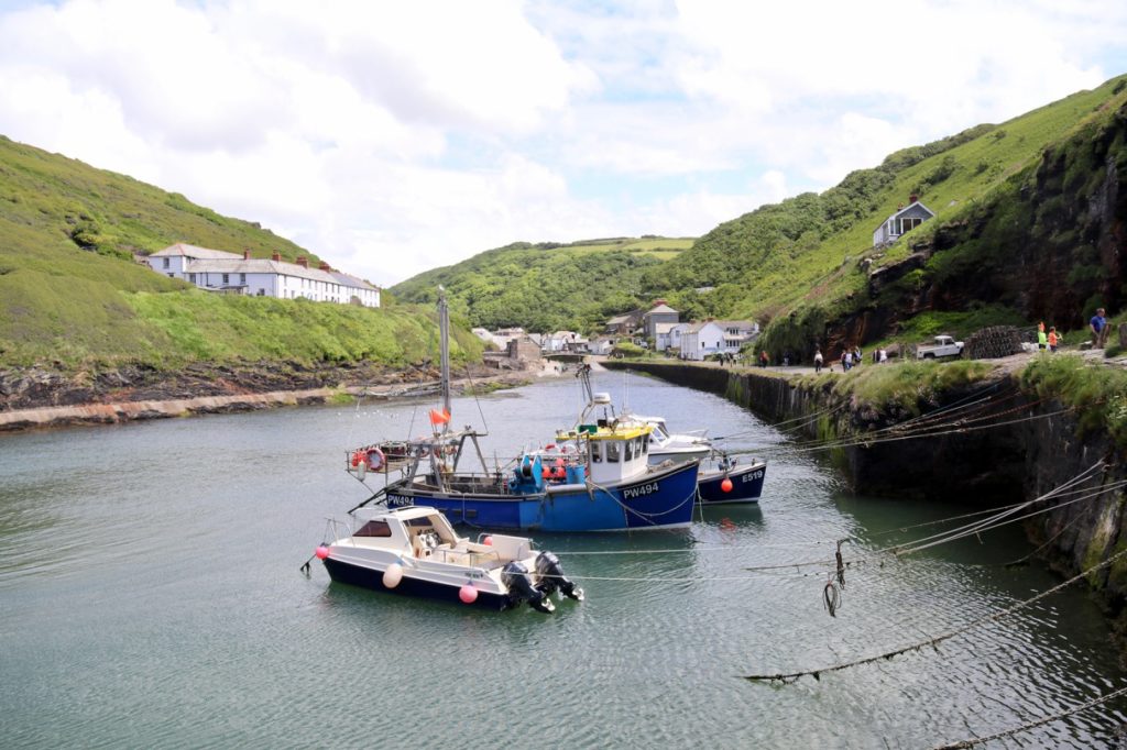 Boscastle harbour