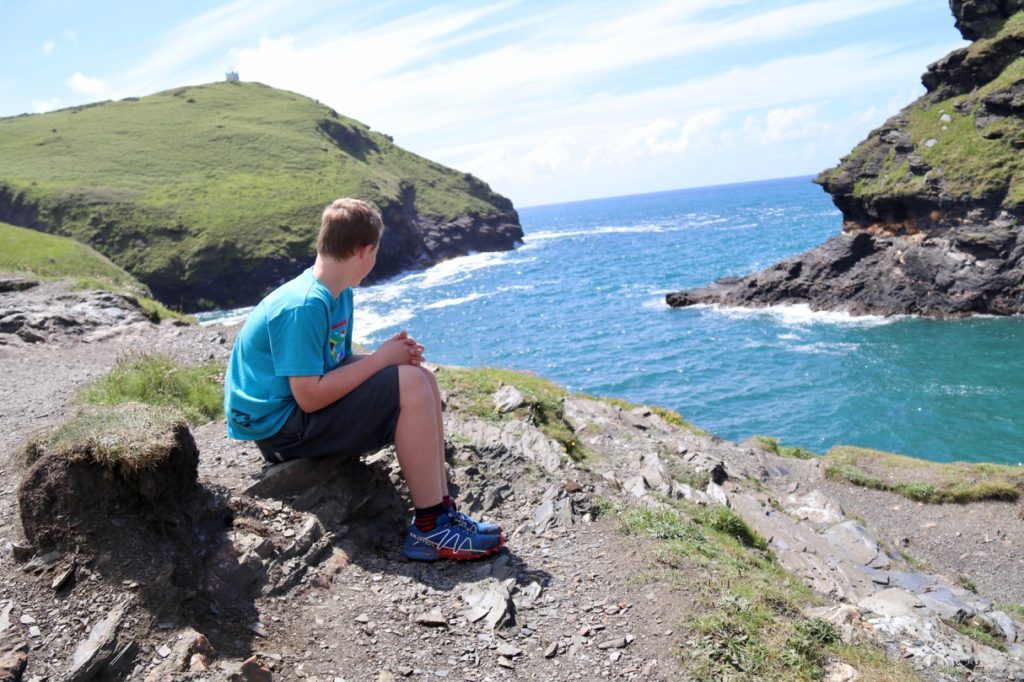 Spectacular coastal scenery in Boscastle