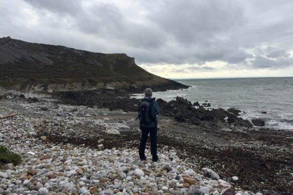 Walking the Wales Coastal Path on the Gower