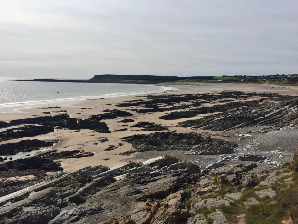 Walking the Gower coastal path between Port Eynon and Oxwich