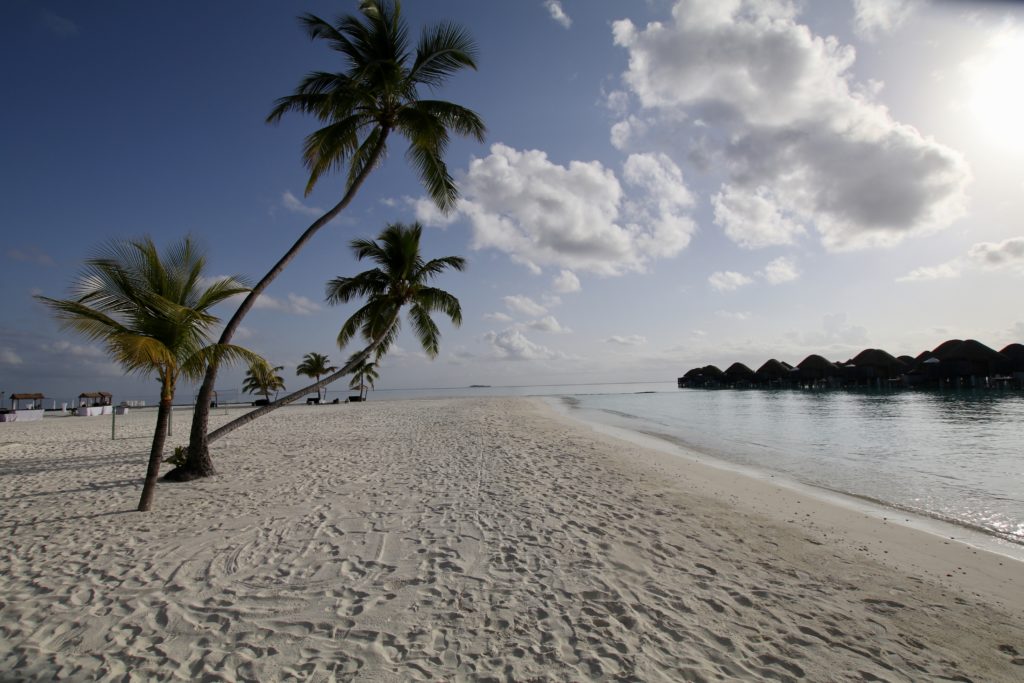 Beach at Constance Haleveli in the Maldives