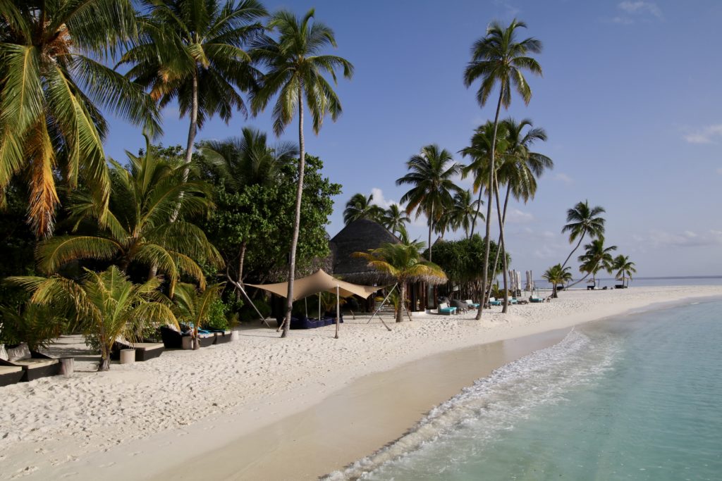 Constance Haleveli in the Maldives