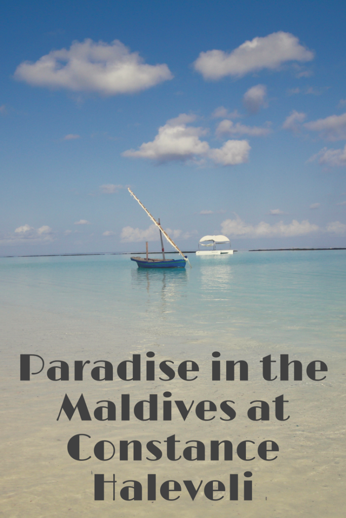 Paradise in the Maldives at Constance Haleveli