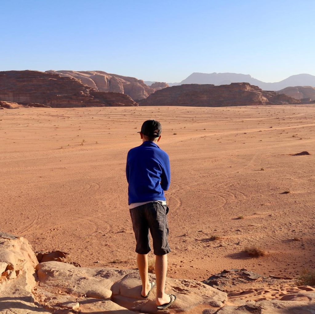 Wadi Rum with children