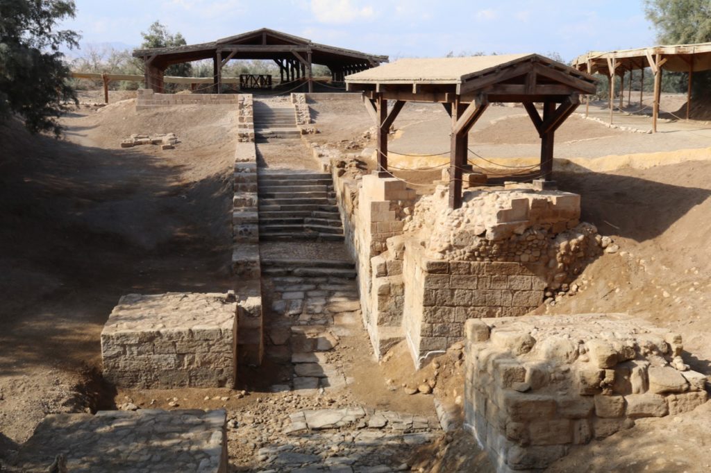 The baptism site of Jesus at Bethany-beyond-the-Jordan