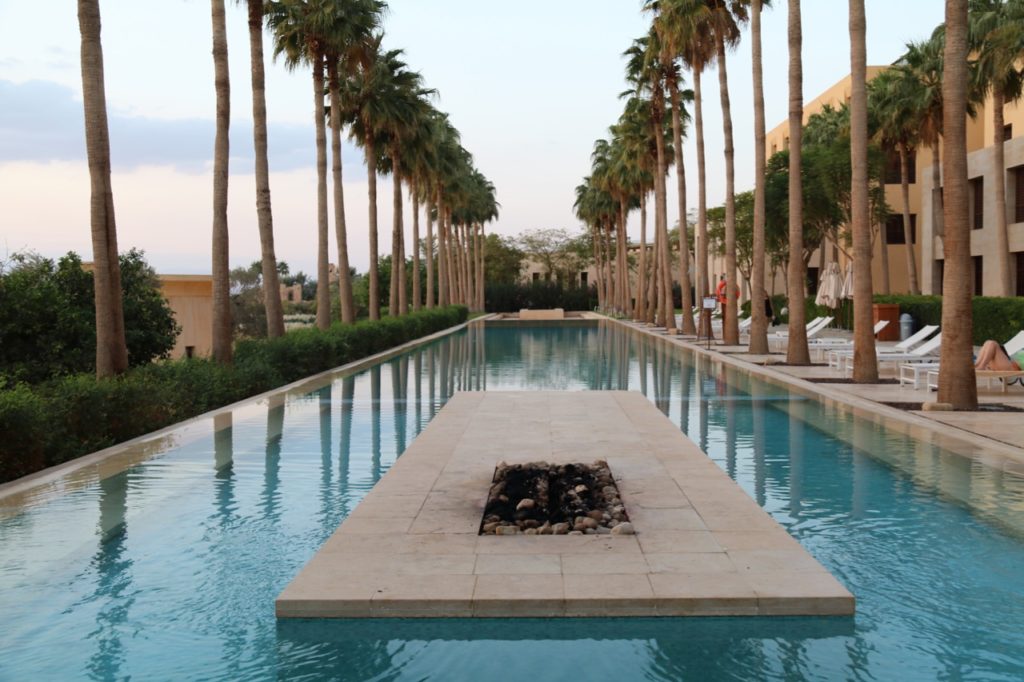 Pool at the Kempinski Hotel