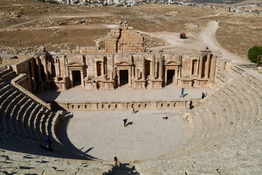 The Theatre at the Roman city of Jerash