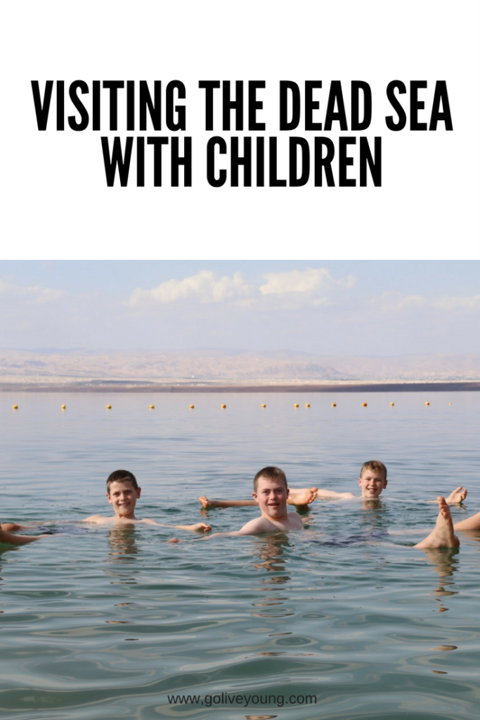Visiting the Dead Sea with Children