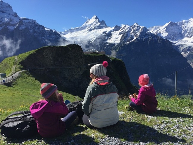 Hiking Grindelwald First to Bachalpsee Lake with kids - Big Adventures for Little Feet