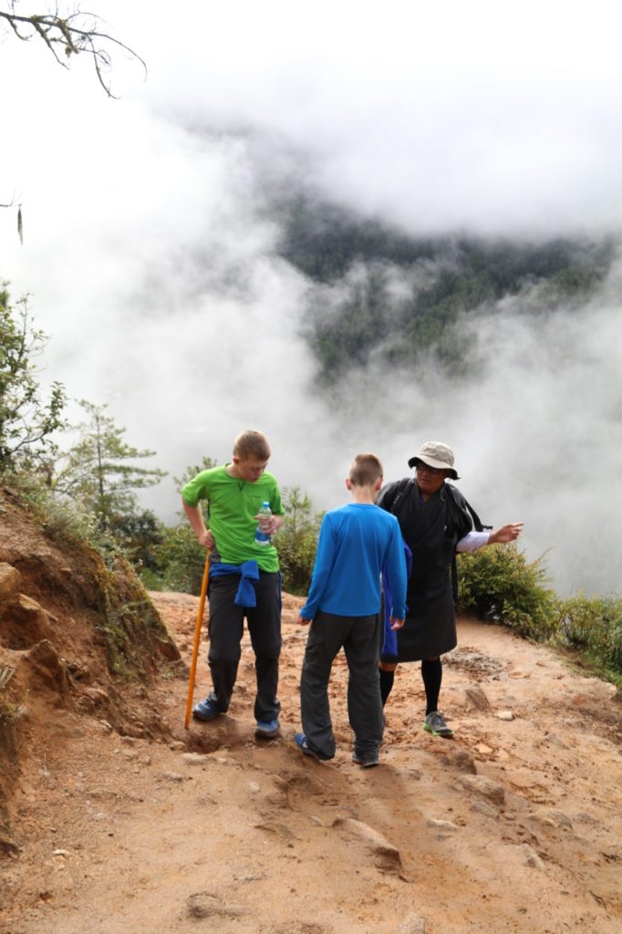 Hiking to Tiger's Nest Monastery in Bhutan