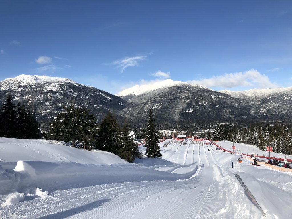 Coca Cola Tube Park in Whistler