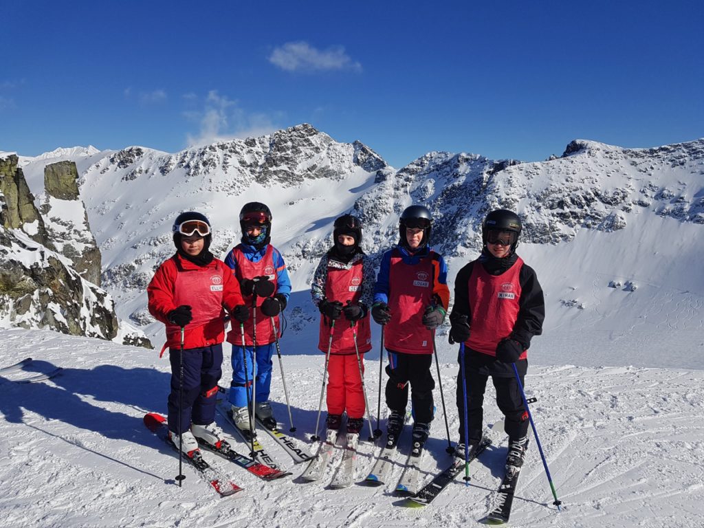 Skiing with Whistler Kids in Whistler