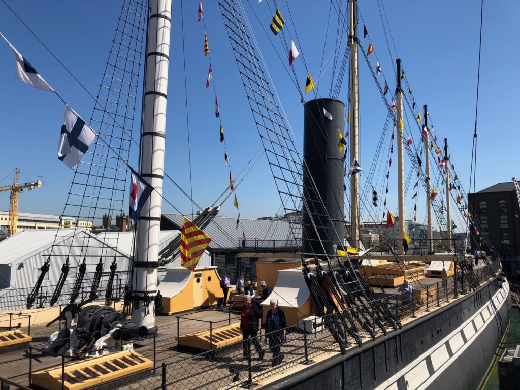 On the SS Great Britain