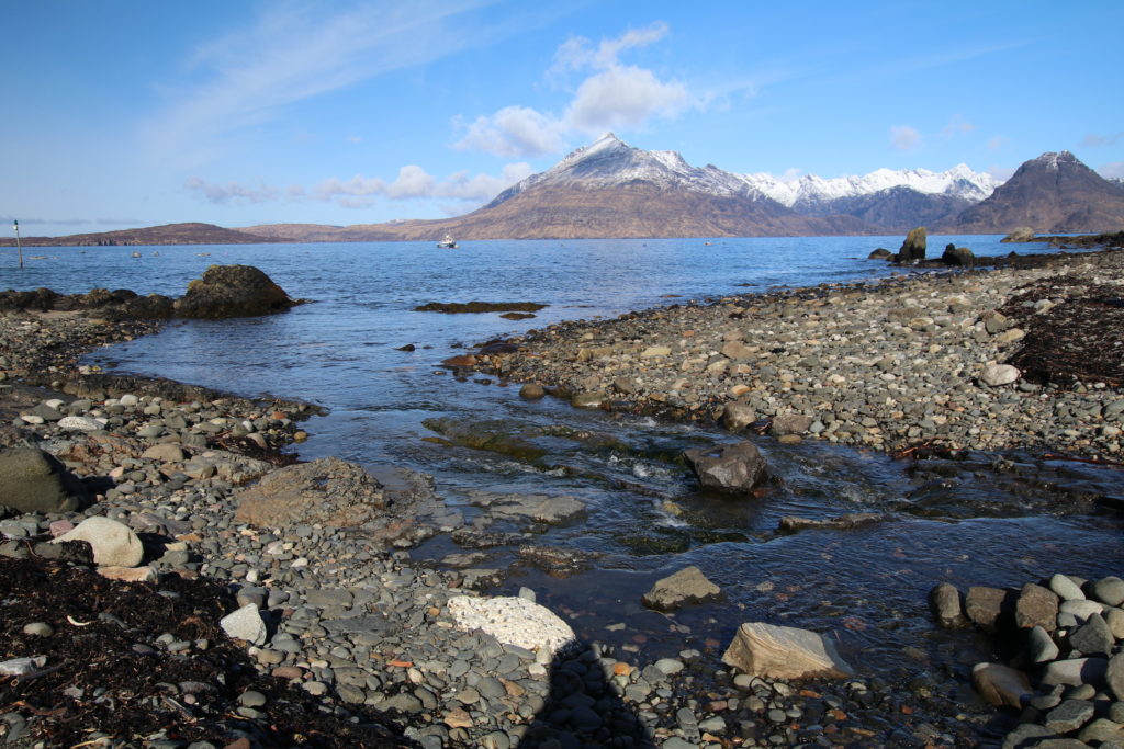 The Cuillin Range viewed from Elgol on Skye