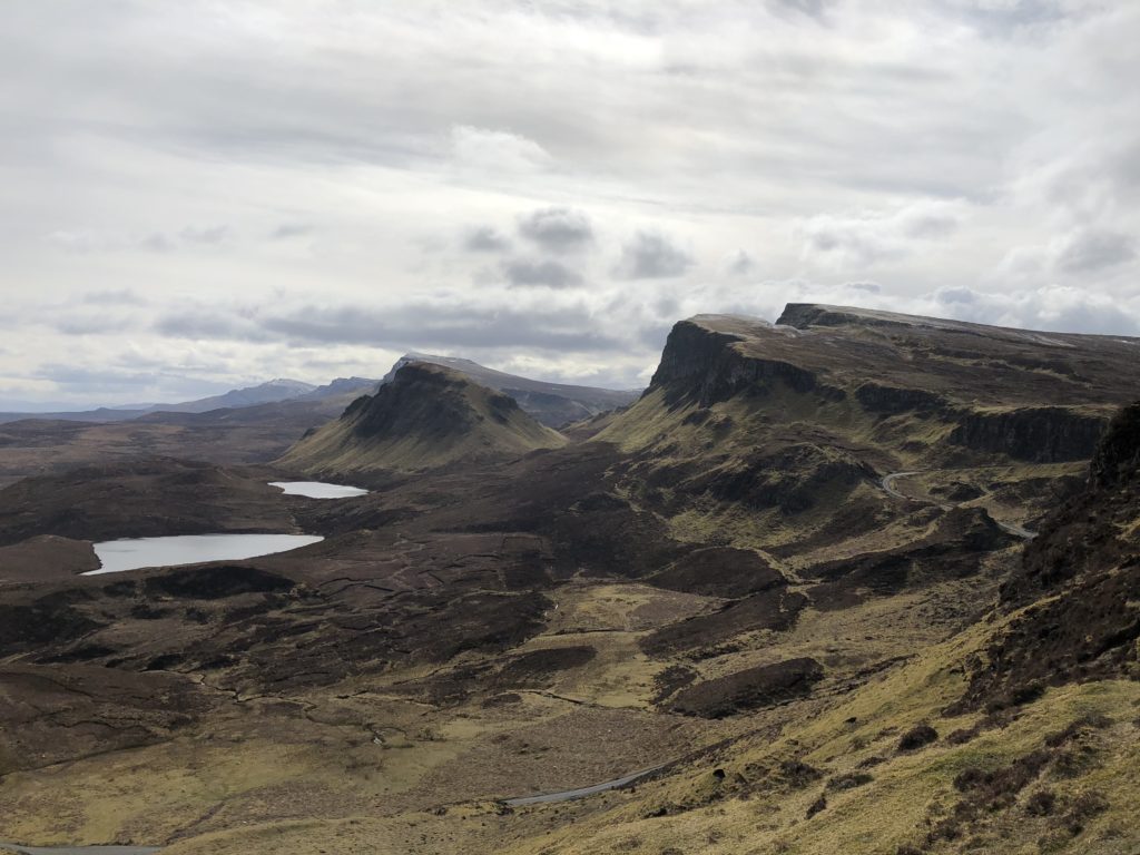 Hiking the Quiraing on the Isle of Skye