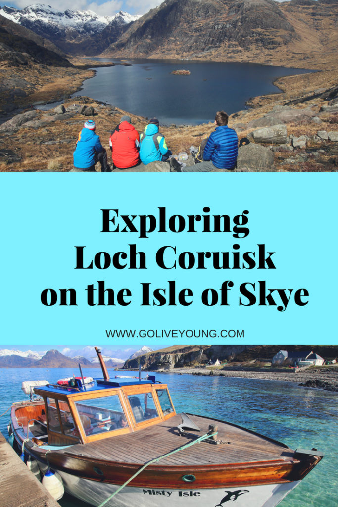 Exploring Loch Coruisk on the Isle of Skye