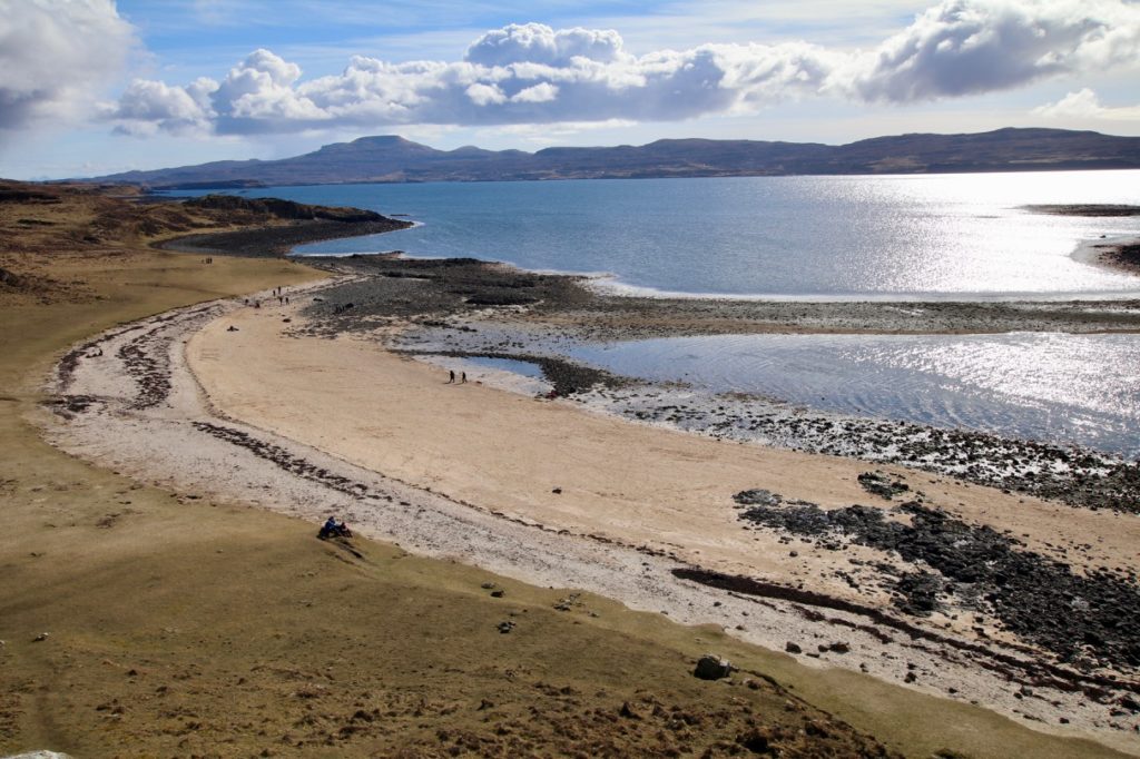 Hiking to the Claigan Coral beaches