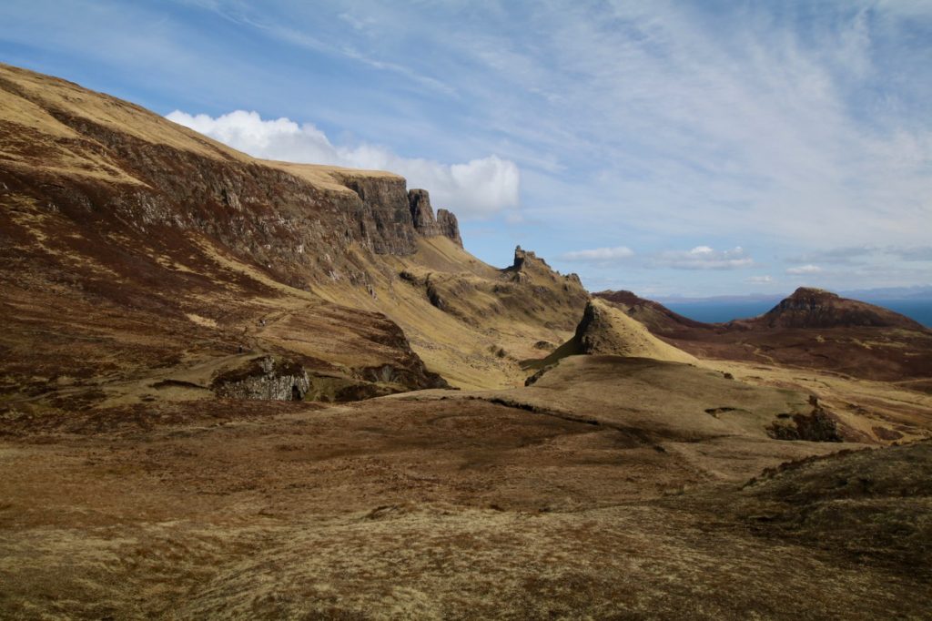 Hiking the Quiraing on Skye