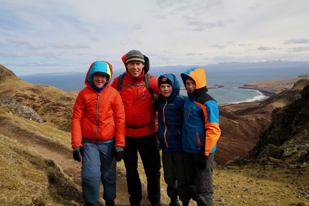 Hiking the Quiraing on the Isle of Skye