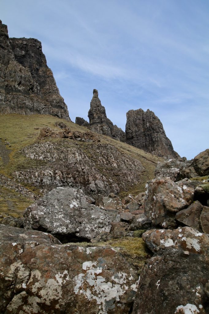 The Needle of the Quiraing on the Isle of Skye