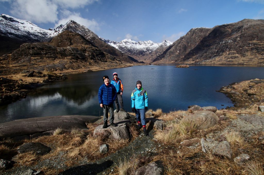 Hiking Loch Coruisk with kids