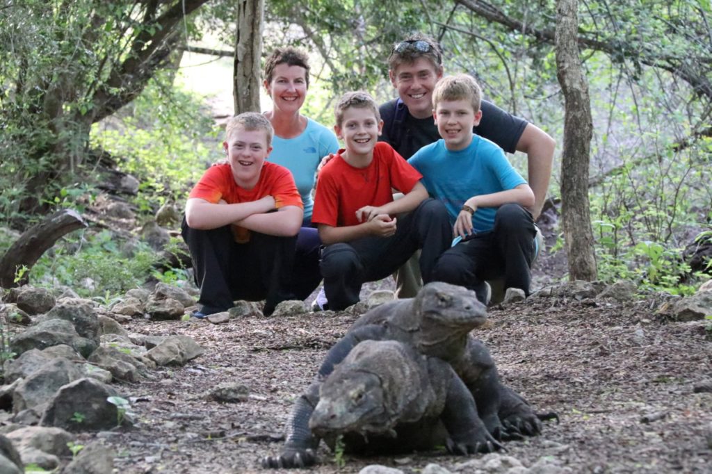 Komodo dragon spotting on Rinca Island