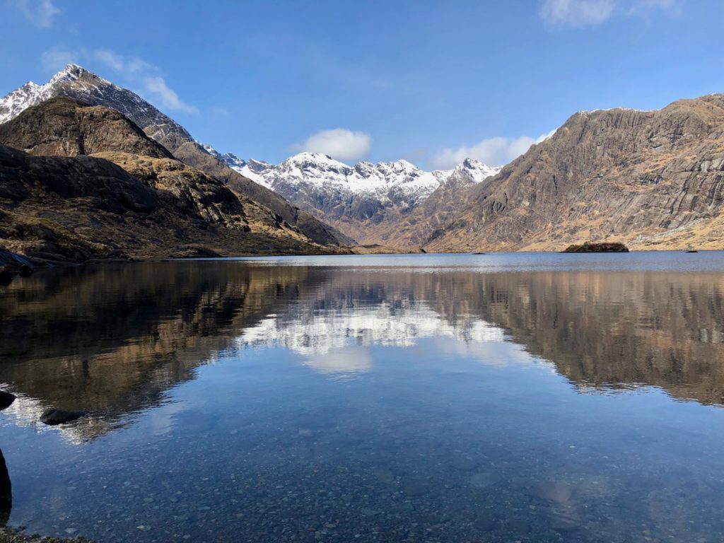 A mirror image at Loch Coruisk