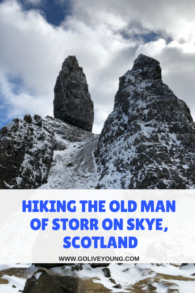Hiking the Old Man of Storr on the Isle of Skye