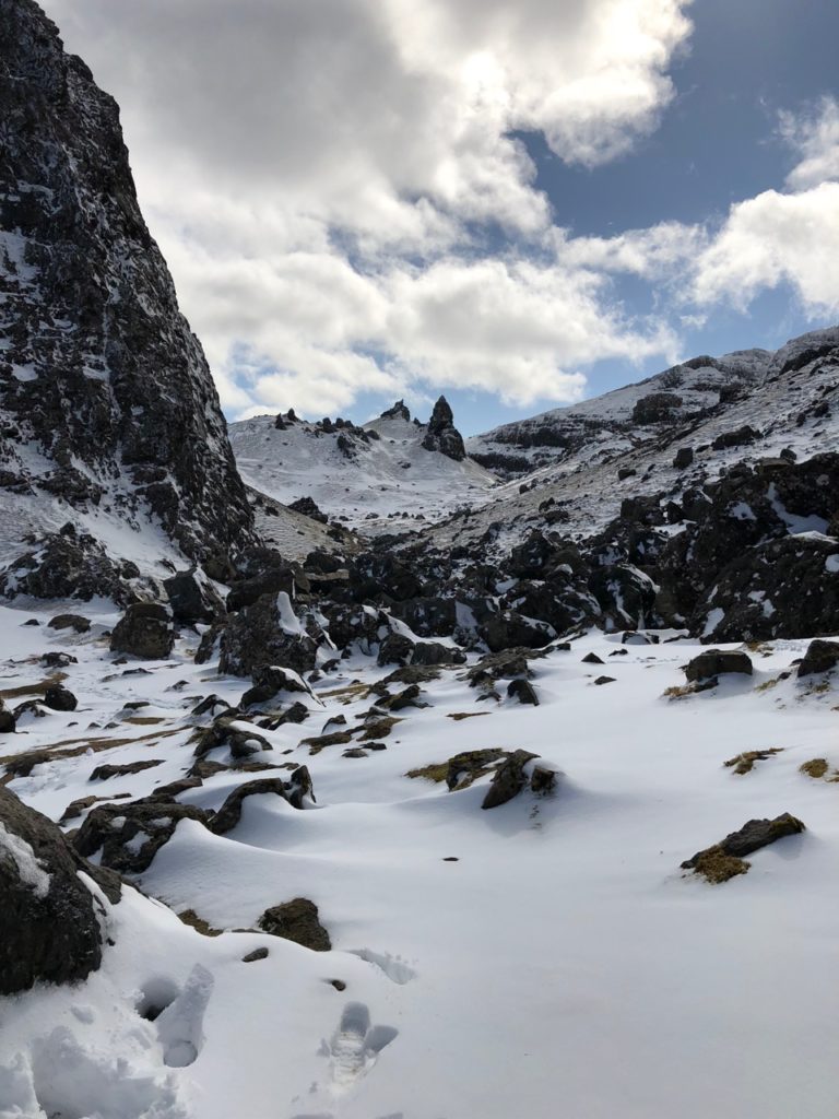 The Sanctuary at the Old Man of Storr on the Isle of Skye